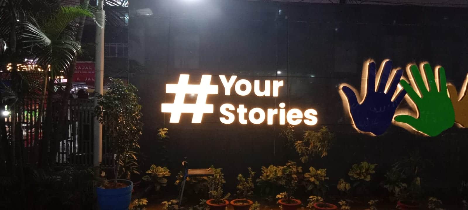 Open LED Sign Board Front Lit Acrylic Face