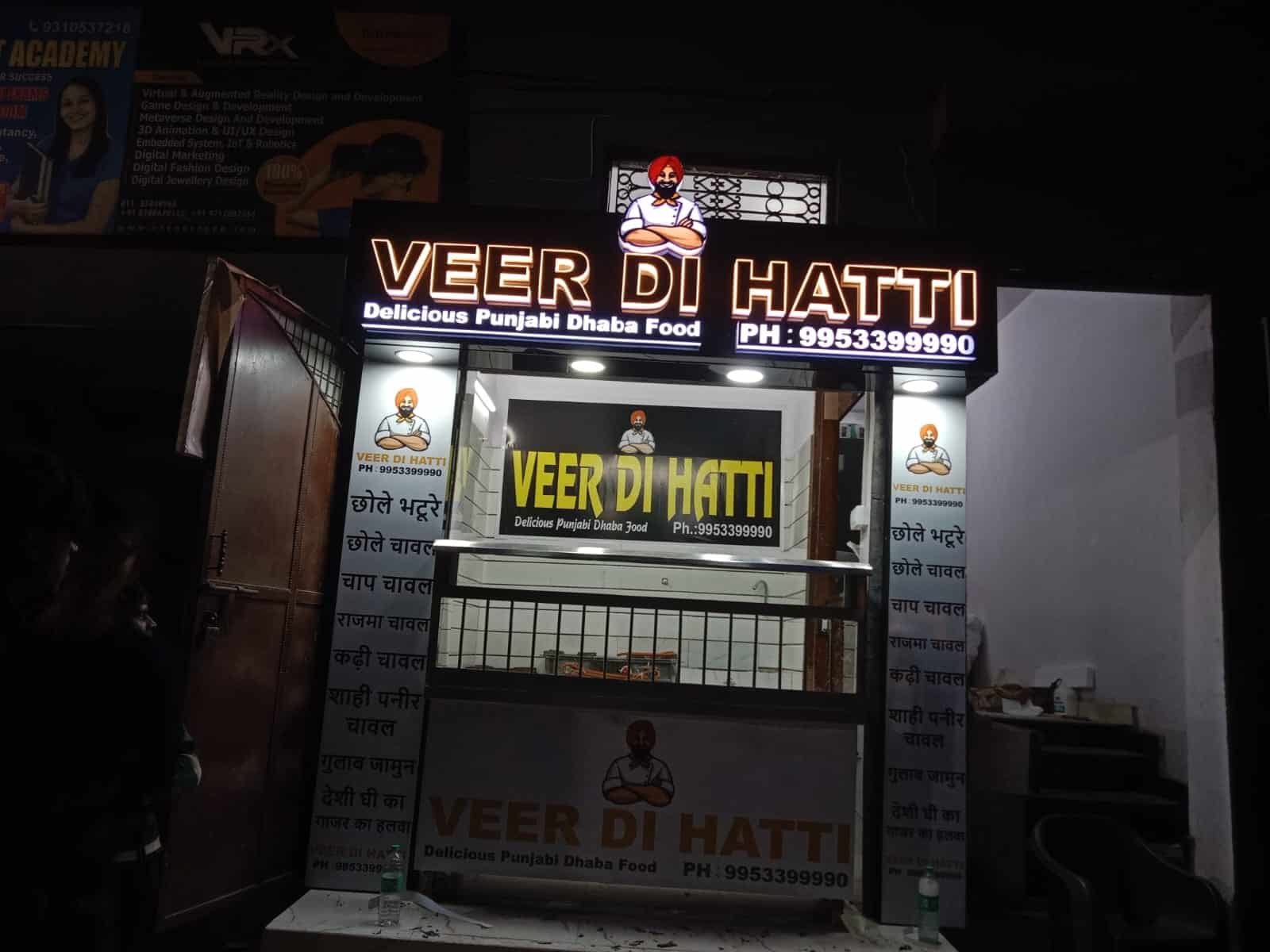 Restaurant LED Sign Board Connaught Place Delhi